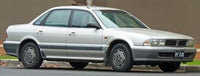 Mitsubishi Magna TR-TS Sedan 03/1991 - 03/1996 - Towbar Kit