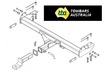 Toyota HiLux 4wd Cab Chassis Tub Body With Bumper 04/2005 - 08/2015 - Towbar Kit