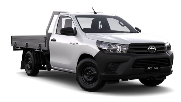 Toyota HiLux 2wd Lo-Rider Cab Chassis Without Bumper 09/2015 - On - Towbar Kit - STANDARD DUTY
