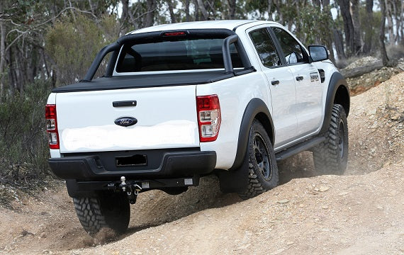Ford Ranger 2wd & 4wd Hi-Rider Tub Body With Bumper 10/2011 - 07/2015 (Oversize Spare) - Towbar Kit - UNIQUE PLUS