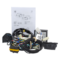 A wiring harness for Mazda 3 vehicles, including a manual with diagrams and various connectors.