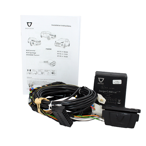 Nixon Offroad 4-Pin Trailer Wiring Harness – Plug-and-Play For Hyundai Tucson/Santa Cruz/Palisade/Santa Fe & Kia Carnival/Telluride/Sorento