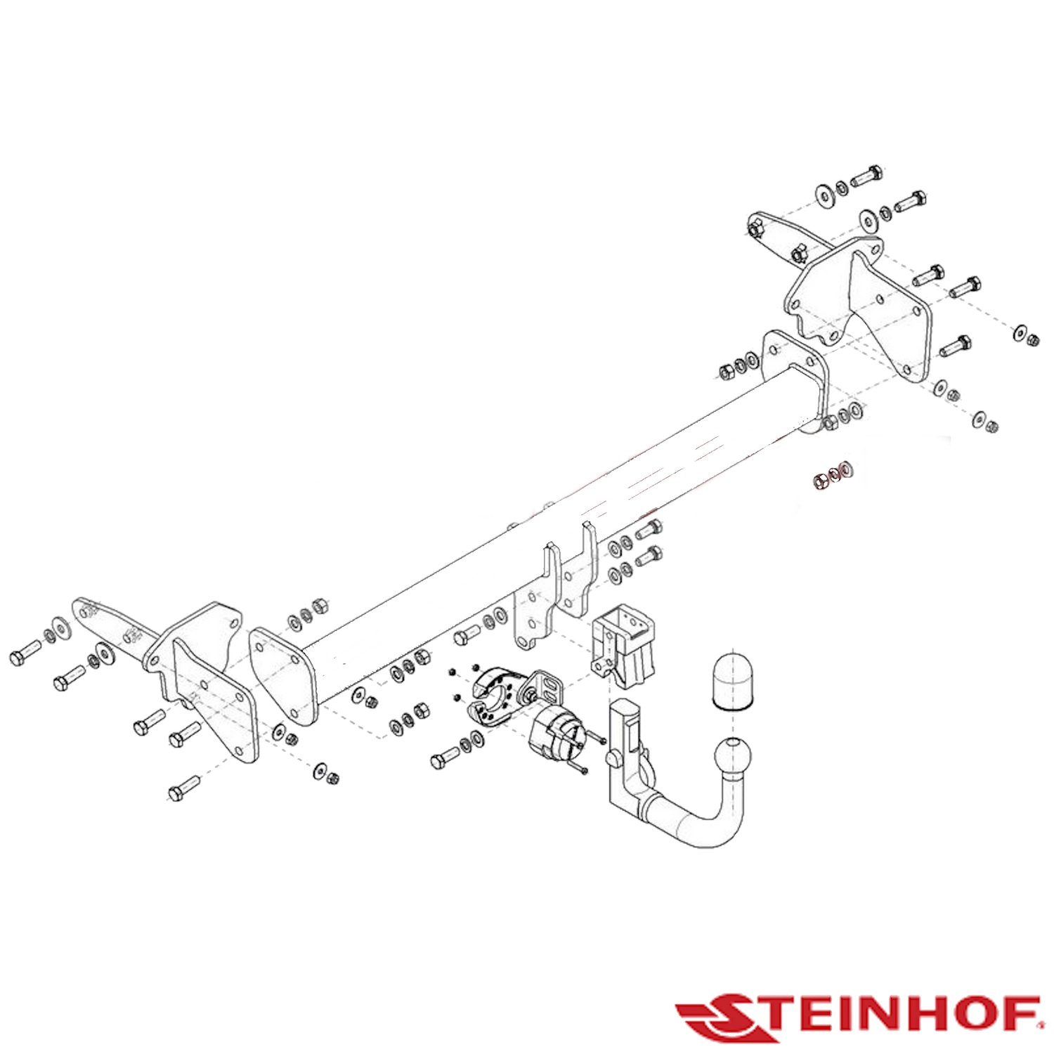 Alfa Romeo Stelvio SUV 11/2016 - On - Towbar Kit