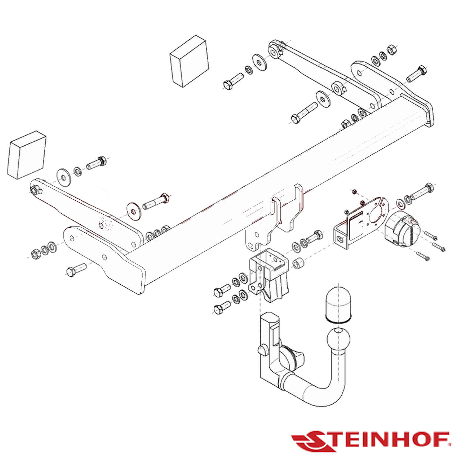Audi A4 B9 (Inc Allroad) Wagon 02/2016 - On - Towbar Kit