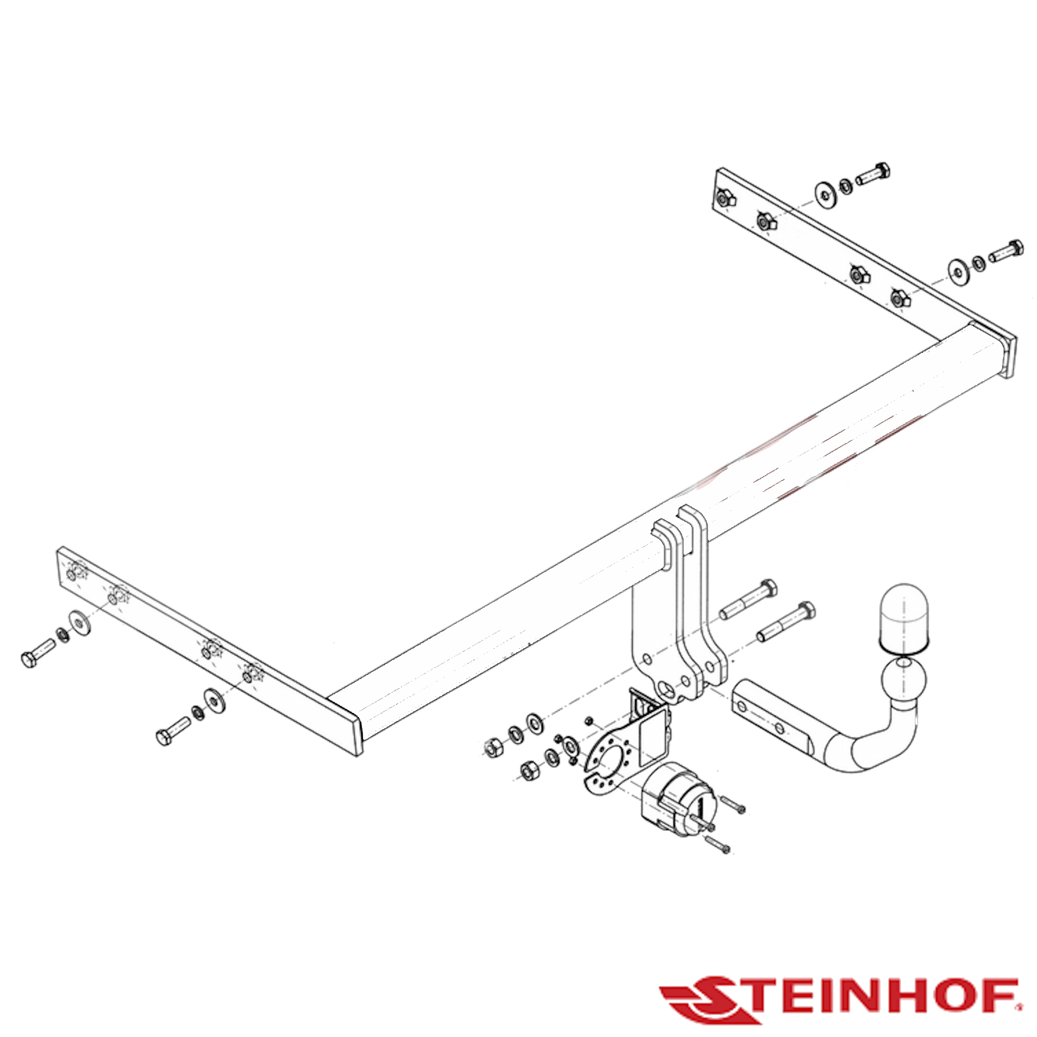 Audi A3 Convertible 07/2008 04/2013 Towbar Kit EUROPEAN STANDARD Towbars Australia