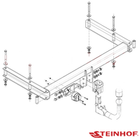 Audi A4 B8 Sedan 04/2008 - 01/2016 - Towbar Kit