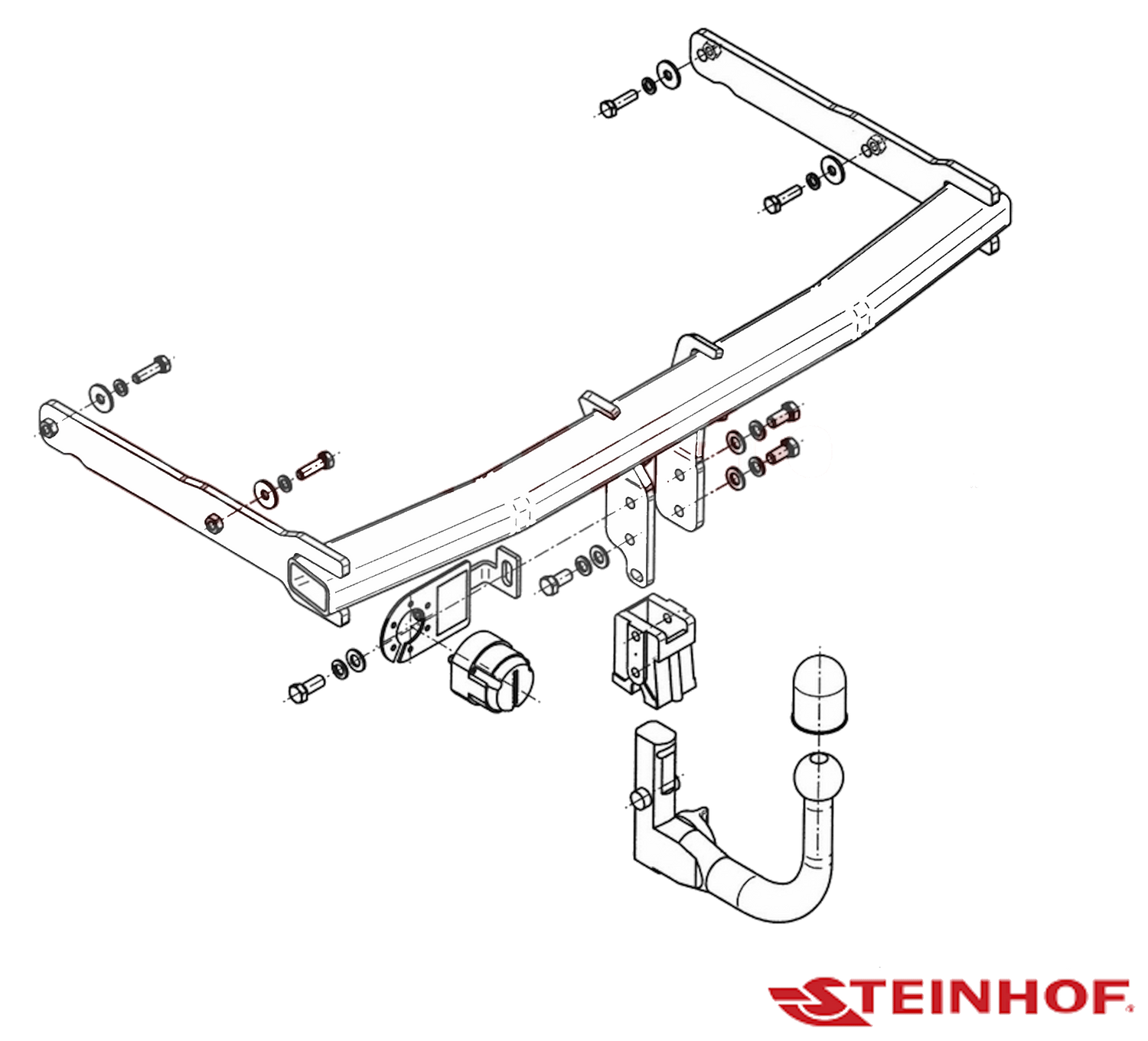Audi A6 C7 Sedan 08/2011 - 05/2017 - Towbar Kit