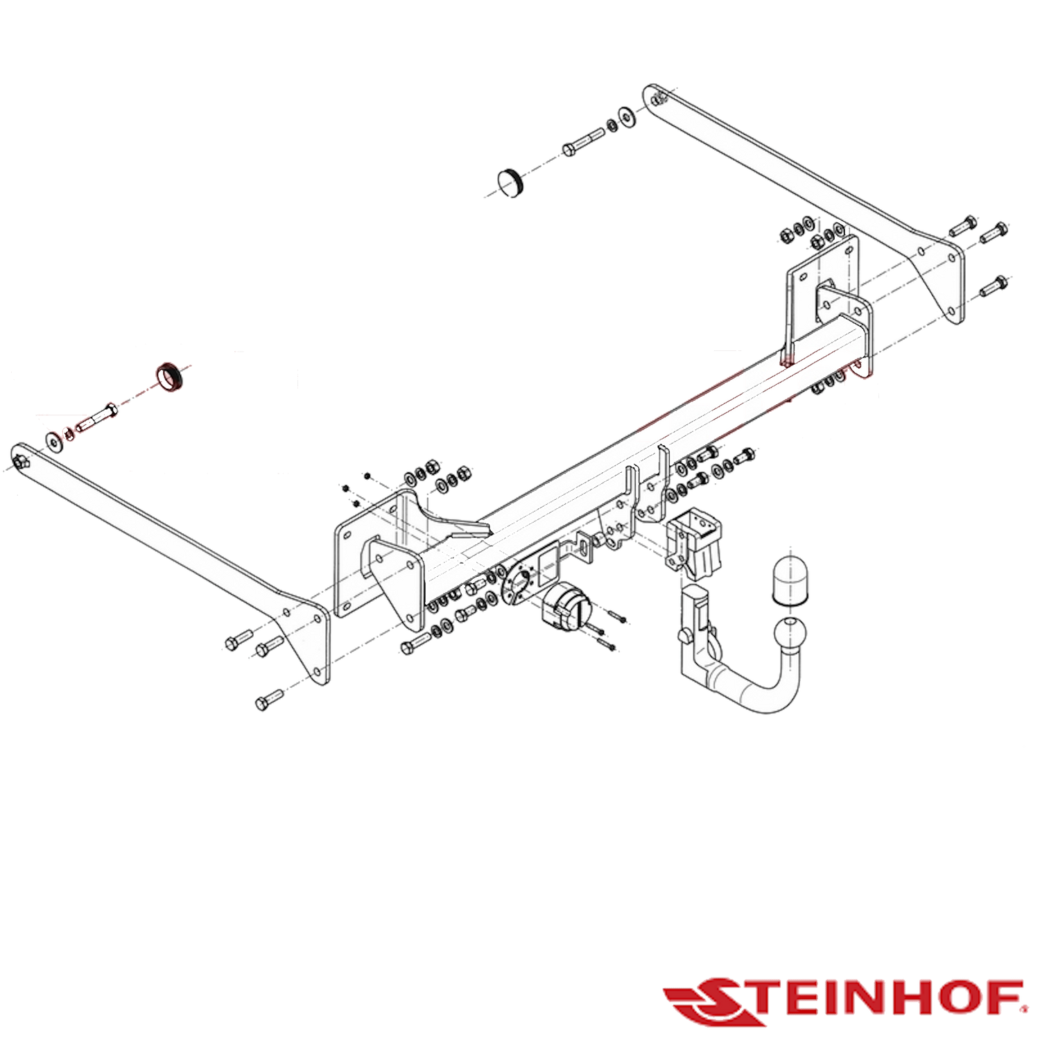 Audi A8 D4 Sedan 08/2010 - 06/2017 - Towbar Kit