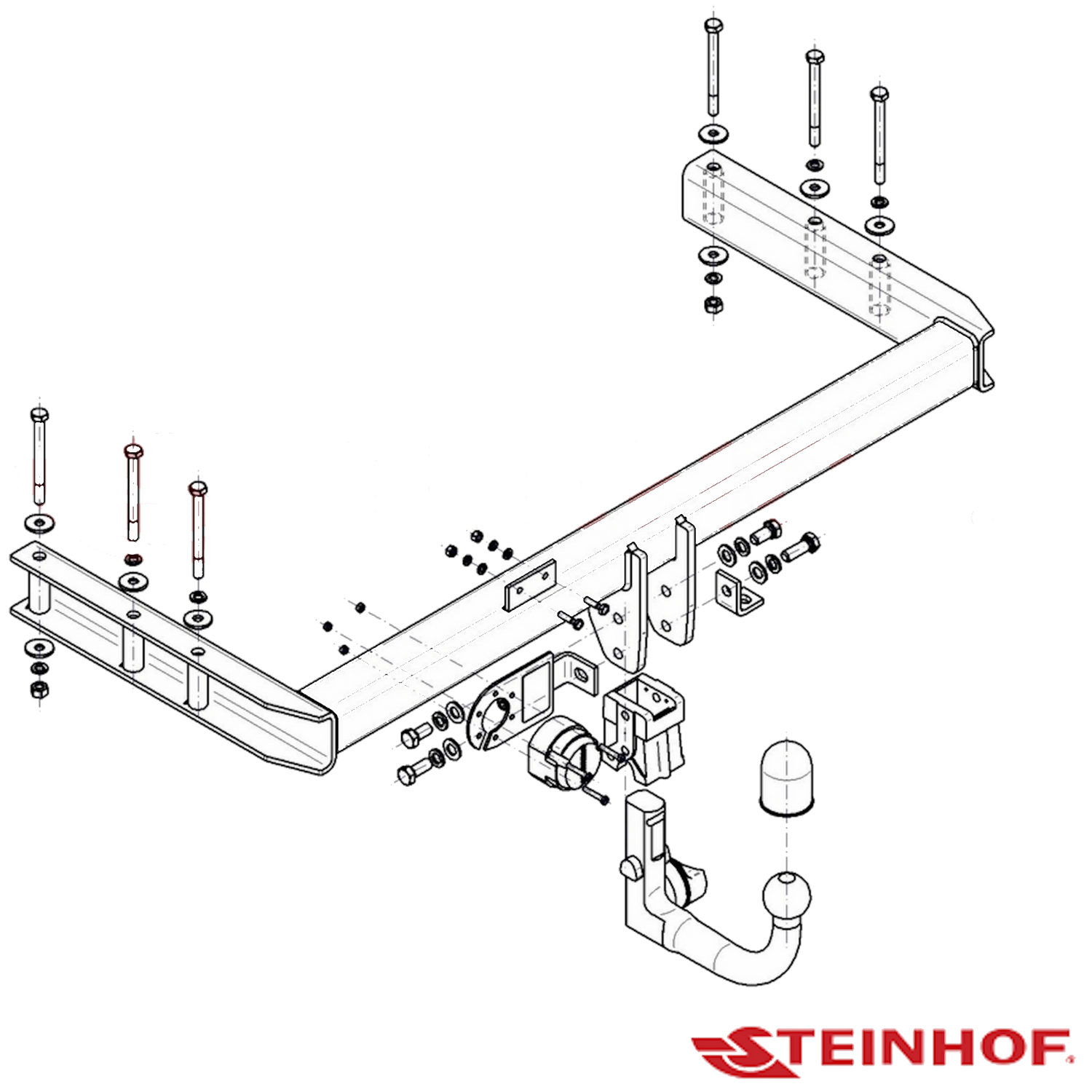 Audi Q5 (Petrol & Diesel) SUV 03/2009 - 10/2011 - Towbar Kit