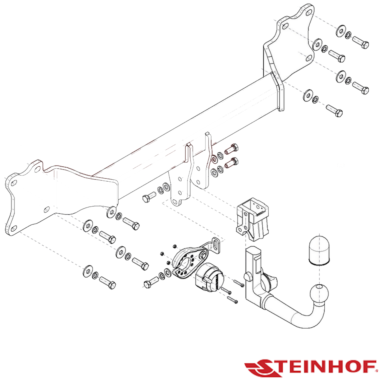Audi Q8 SUV 01/2018 - On - Towbar Kit