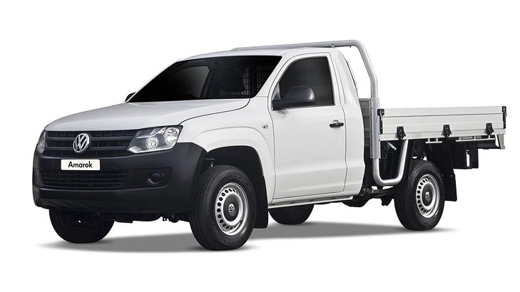 Volkswagen Amarok 4WD Cab Chassis Without Bumper 01/2011 - 12/2022 - Towbar Kit - HEAVY DUTY ECONOMY