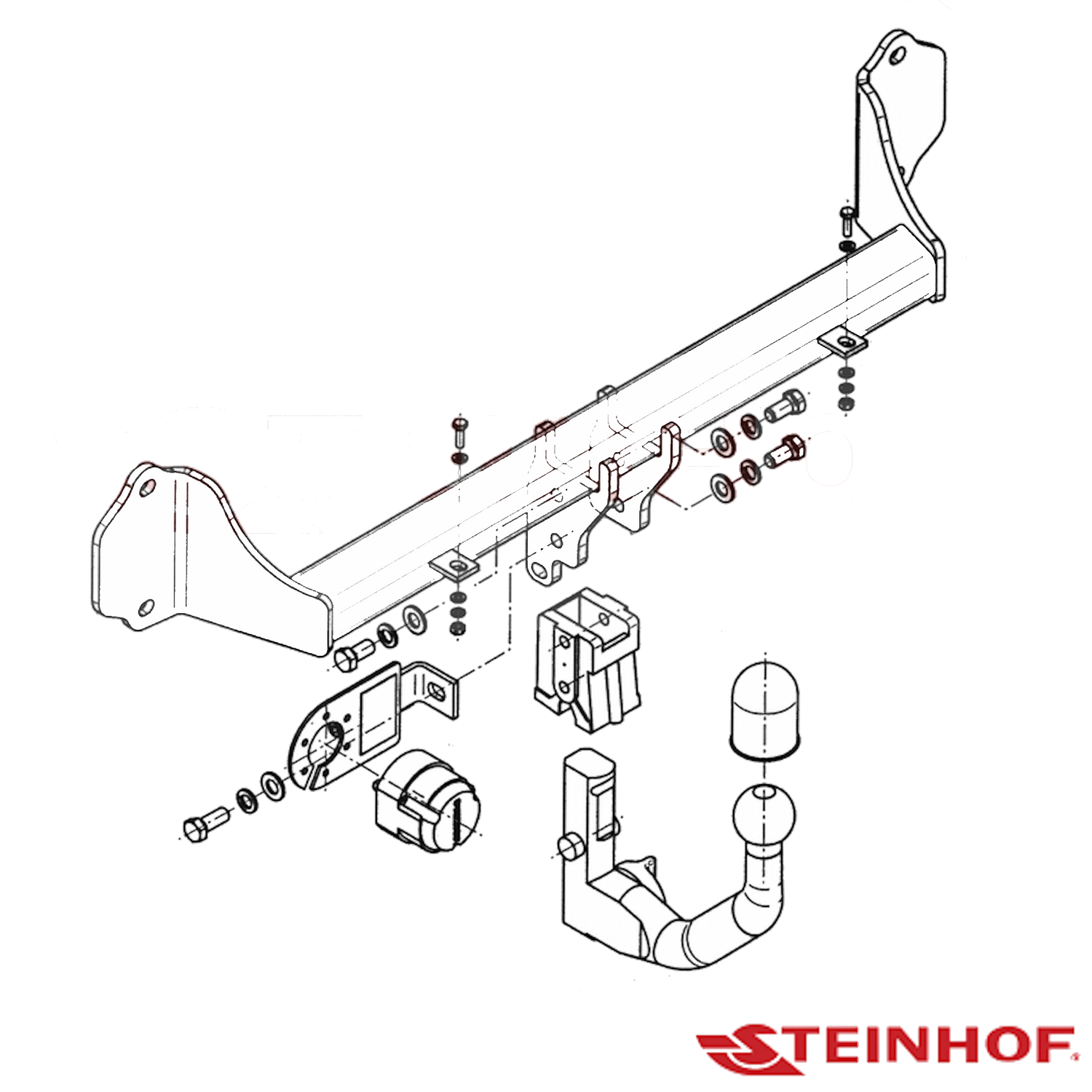 BMW 5 Series E61 Wagon 10/2003 - 04/2010 - Towbar Kit
