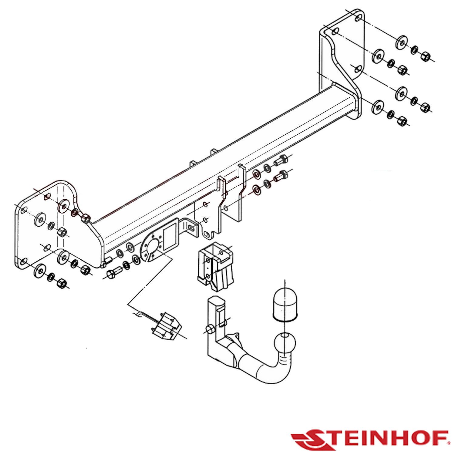 BMW X5 E70 SUV 01/2011 - 08/2013 - Towbar Kit