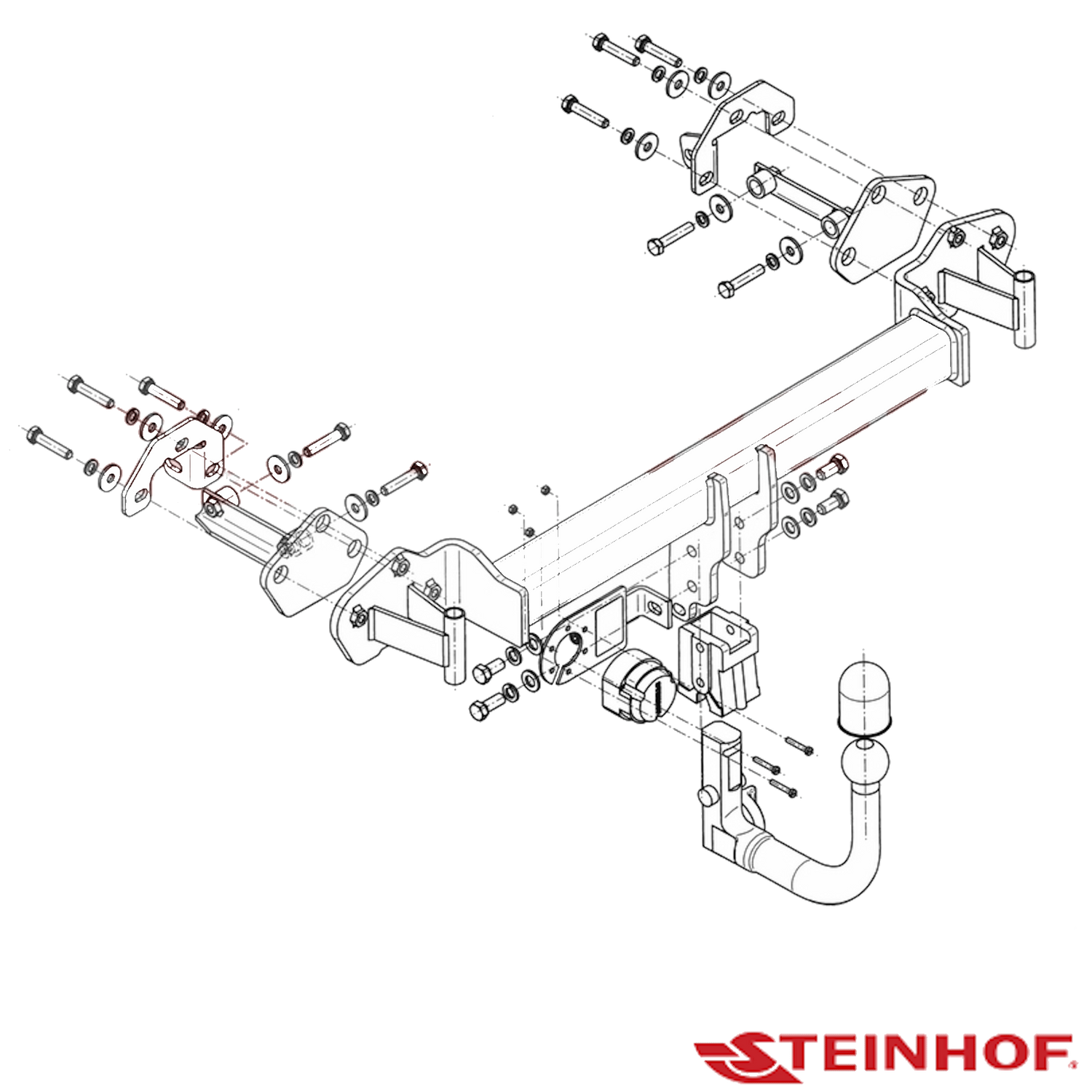 BMW 3 Series E46 Compact Only 08/1998 - 04/2005 - Towbar Kit