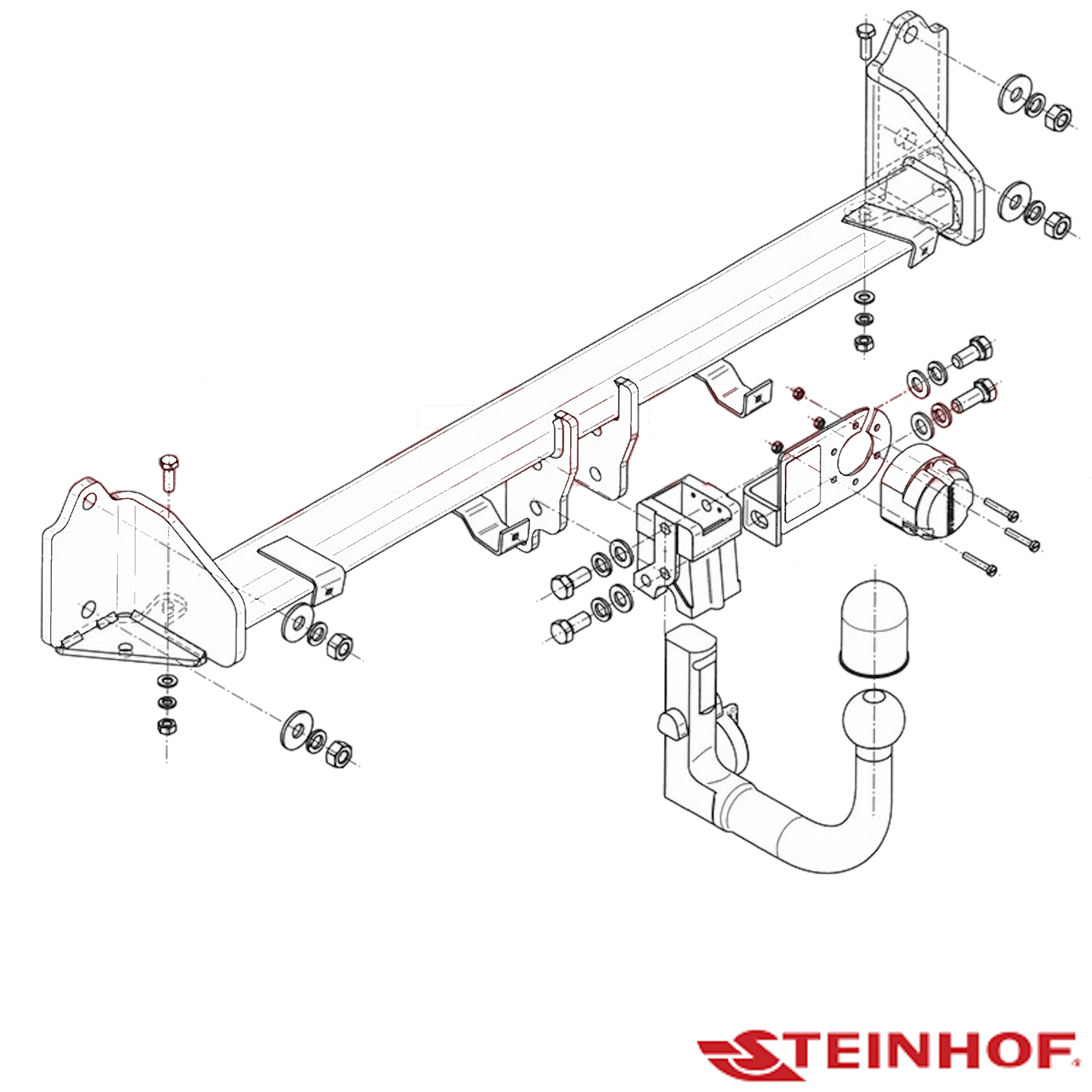 BMW 5 Series Grand Turismo Hatch 11/2009 - 03/2017 - Towbar Kit