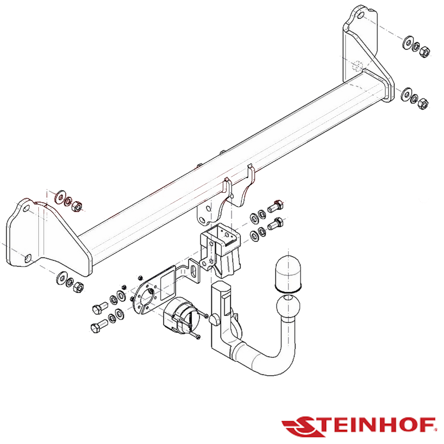 BMW X1 F48 SUV 10/2015 - 01/2022 - Towbar Kit