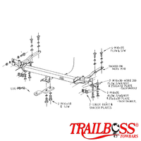 BMW 3 Series E36 Sedan 05/1991 - 02/1995 - Towbar Kit