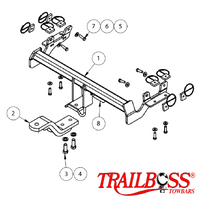 BMW 3 Series F30 Sedan 03/2012 - 06/2019 - Towbar Kit