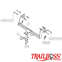Mitsubishi Lancer Sedan 10/2011 - 12/2017 (Not dual exhaust) - Towbar Kit