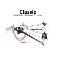 Hayman Reese 800lb Heavy Duty Weight Distribution Kit with Truncated 30" Spring Arms