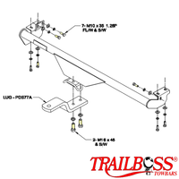 Nissan Maxima Sedan 02/1995 - 11/1999 - Towbar Kit