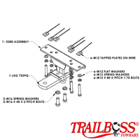 Nissan Pathfinder R51 SUV 07/2005 - 09/2013 - Towbar Kit