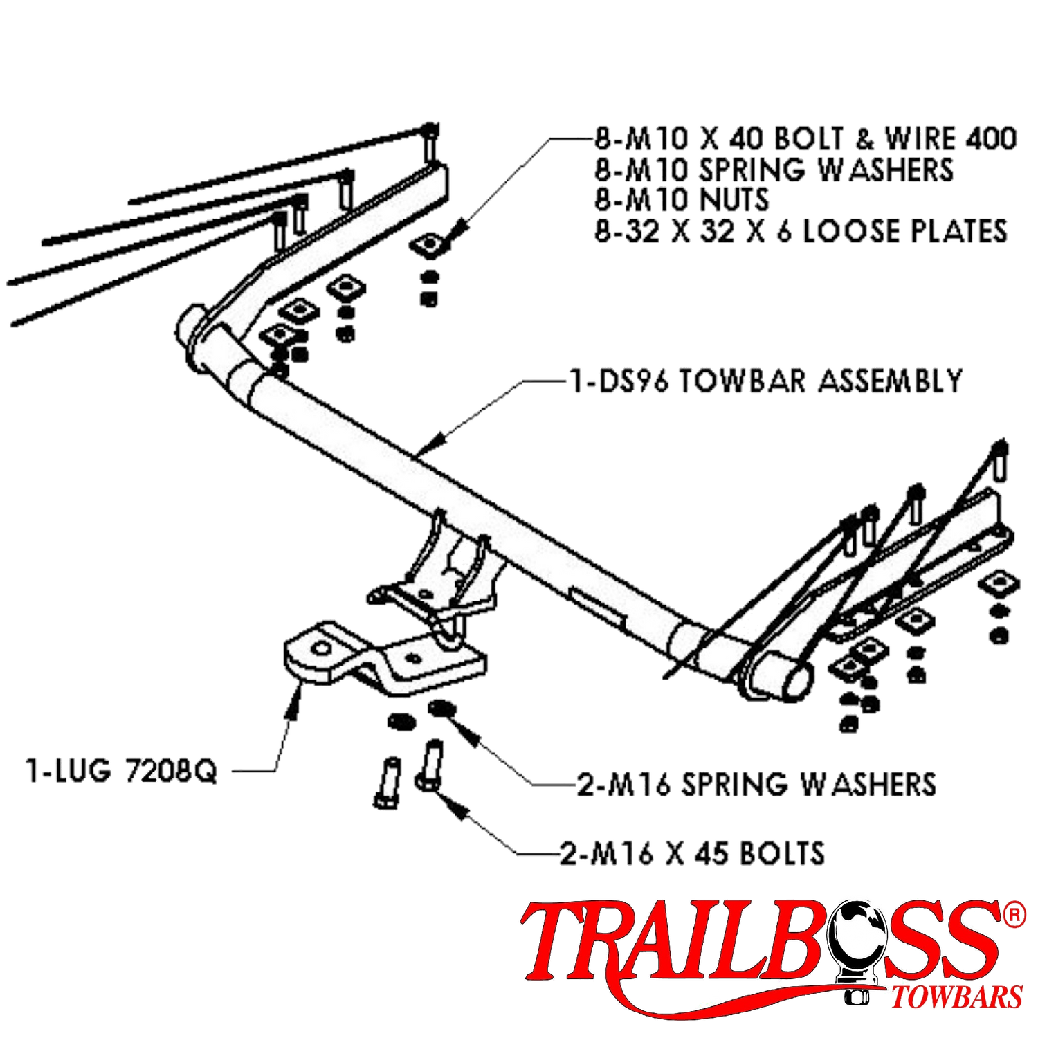Nissan Tiida Hatch 02/2006 - 12/2013 - Towbar Kit