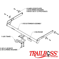 Ford Focus Hatch 05/2005 - 07/2011 - Towbar Kit