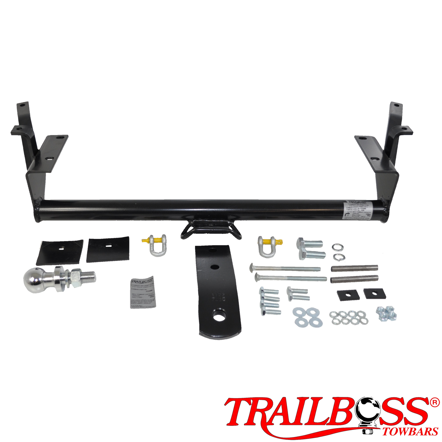 Ford Econovan Maxi Van with Flush Metal Bumper Step 01/1984 - 12/2005 - Towbar Kit