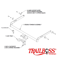 Ford Focus Hatch 08/2011 - 08/2012 - Towbar Kit