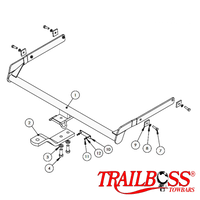 Ford Kuga TE SUV 02/2012 - 02/2013 - Towbar Kit