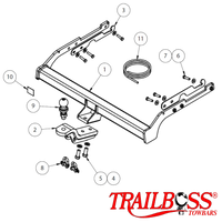 Ford Mondeo Wagon 01/2015 - 03/2021 - Towbar Kit