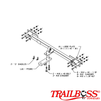 Ford Falcon AU BA BF Wagon 01/1988 - 07/2011  - Towbar Kit