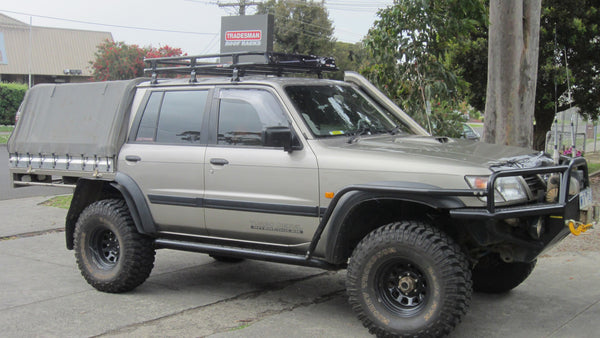 Nissan Patrol Tub Body Coil Spring Only 04/1992 - 12/2014 (Long overhang Cab Chassis) - Towbar Kit