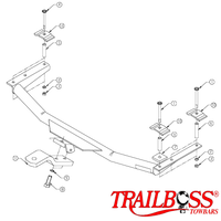 Holden Vectra JR Sedan 06/1997 - 08/1999 - Towbar Kit