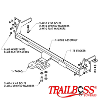 Holden Astra AH Wagon 07/2004 - 03/2010 - Towbar Kit