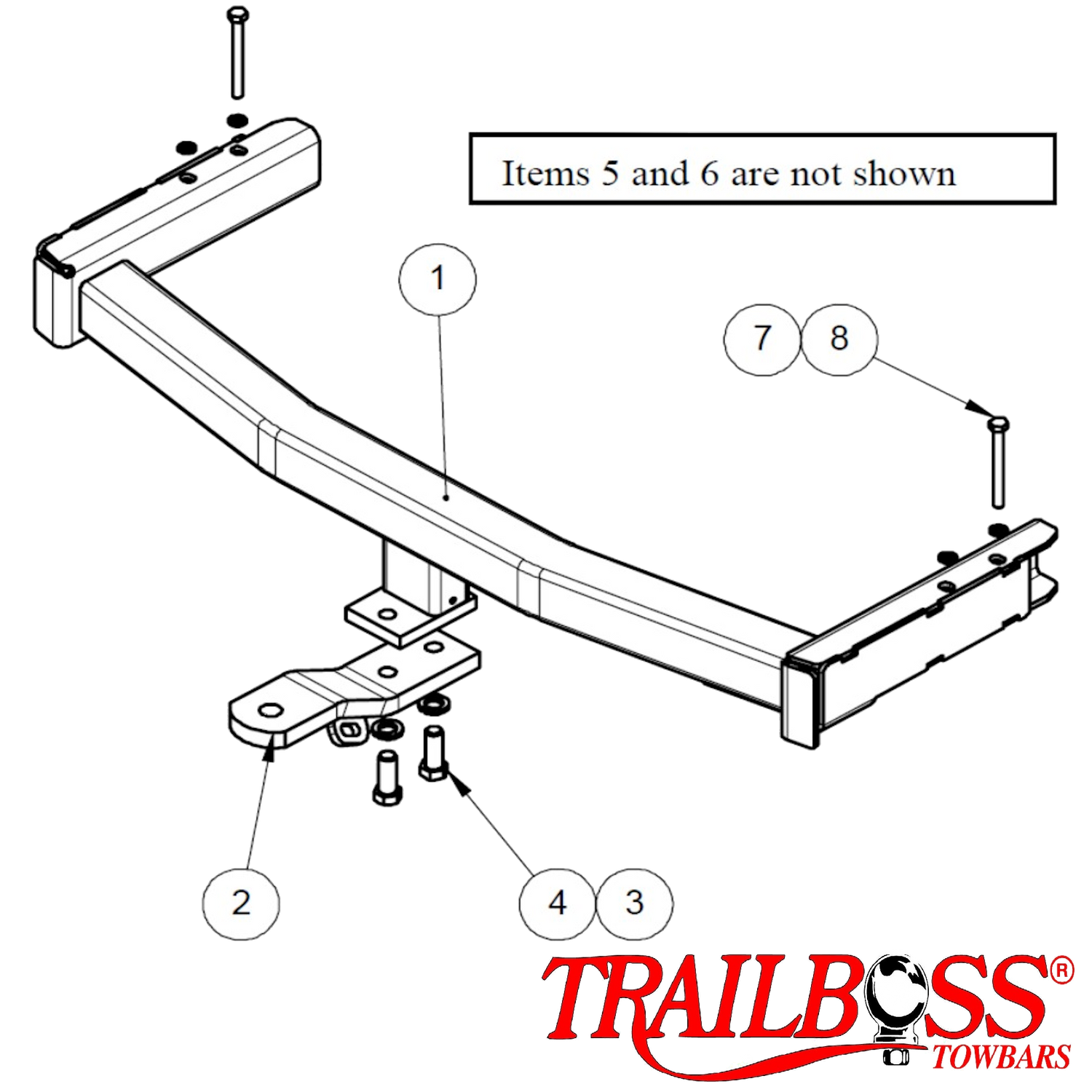 Holden Commodore VE Wagon 07/2008 - 04/2013 - Towbar Kit