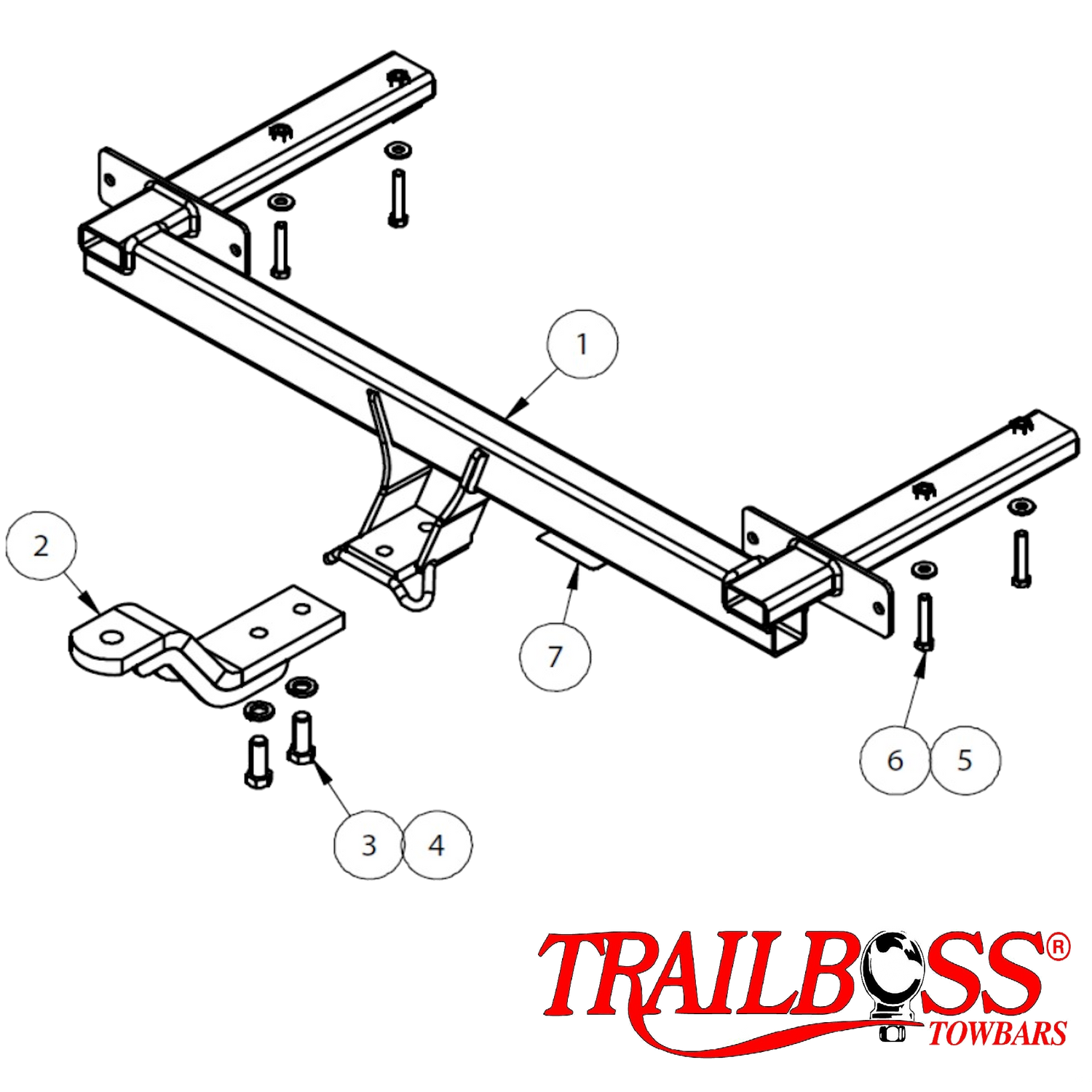 Holden Malibu Sedan 06/2013 - 12/2017 - Towbar Kit