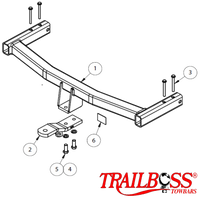 Holden Commodore VF Wagon 05/2013 - 10/2017 (Not factory fitted LPG) - Towbar Kit