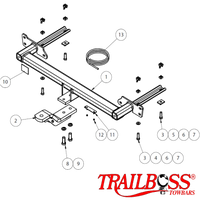 Holden Cruze JH Series 2 Wagon 11/2011 - 12/2014 - Towbar Kit