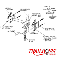 Honda Accord Sedan 09/1989 - 09/1993 - Towbar Kit