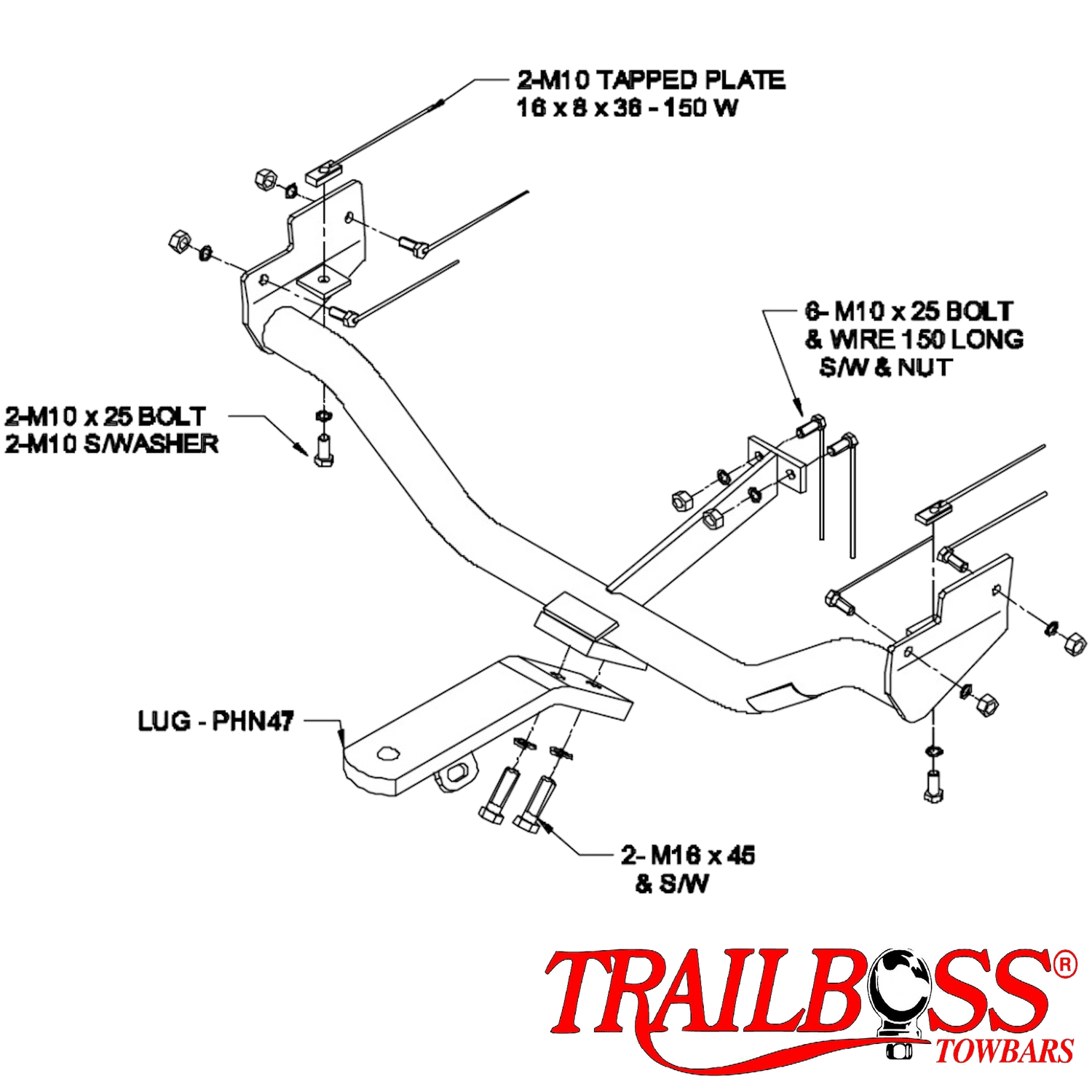 Honda HR-V SUV 01/1999 - 04/2002 - Towbar Kit