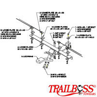 Honda Civic Hatch 08/1993 - 01/2006 - Towbar Kit