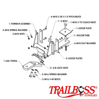 Honda Jazz Hatch 10/2002 - 02/2006 - Towbar Kit