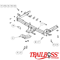 Honda Accord 9th Gen Sedan 06/2013 - On (Not Euro) - Towbar Kit