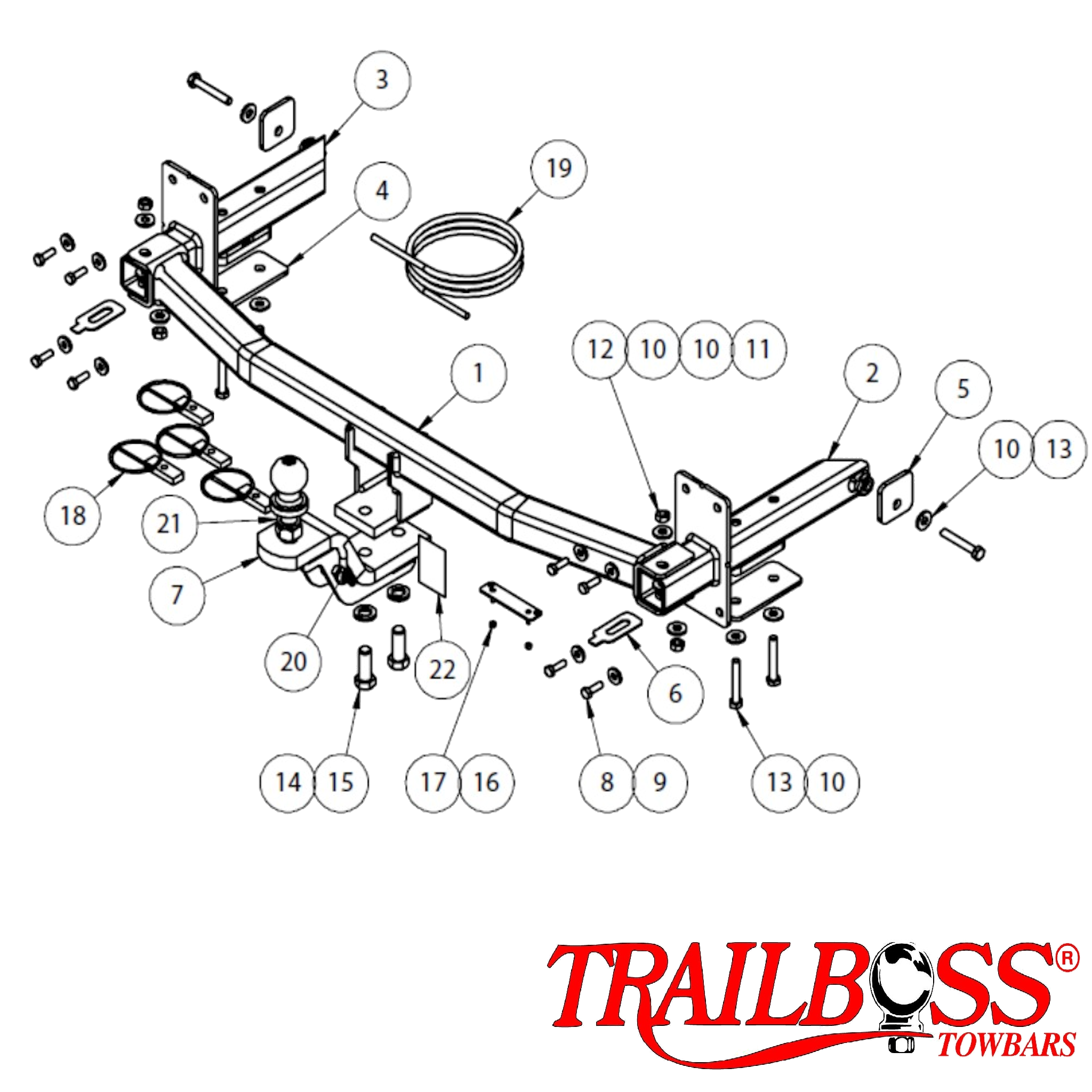 Honda Civic Sedan 07/2016 - On - Towbar Kit