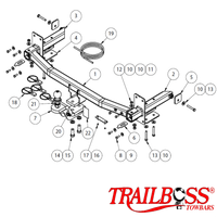 Honda Civic Sedan 07/2016 - 10/2021 - Towbar Kit