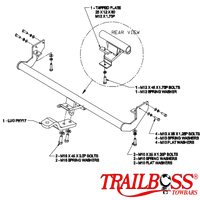 Hyundai Elantra XD Hatch (Not Lativa) 10/2003 - 10/2006  - Towbar Kit