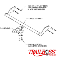 Hyundai Getz Hatch 10/2003 - 12/2011 - Towbar Kit