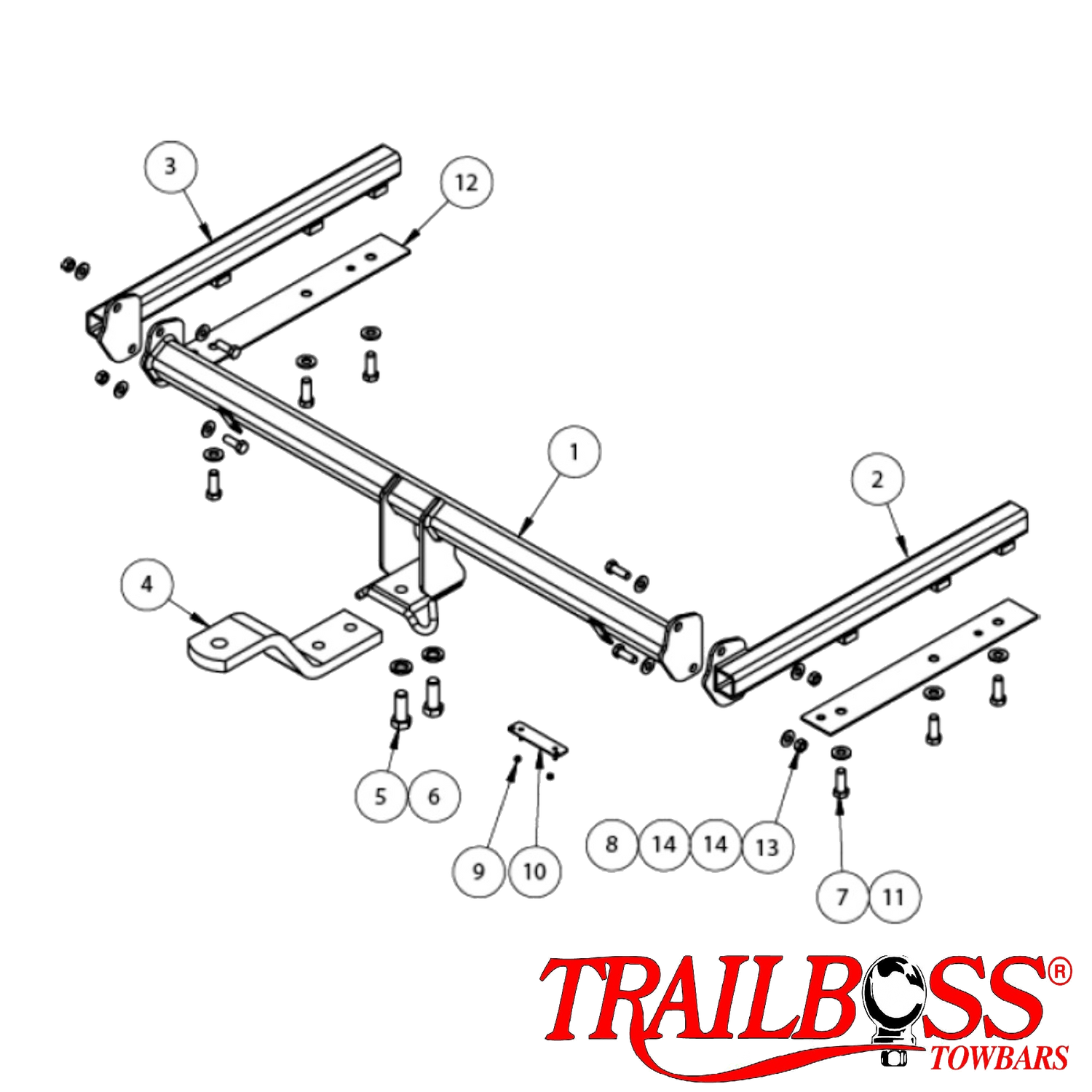 Hyundai Elantra Sedan 06/2011 - 12/2015 - Towbar Kit